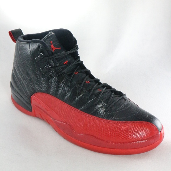 SOLD! AIR JORDAN 12 Retro Flu Game (2016) Sneakers - Picture 2 of 8